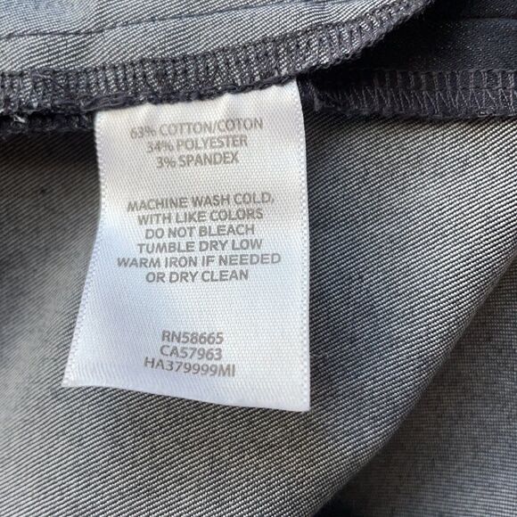 Halogen Navy Dress Ankle Pant - Sz 10 - Picture 5 of 5